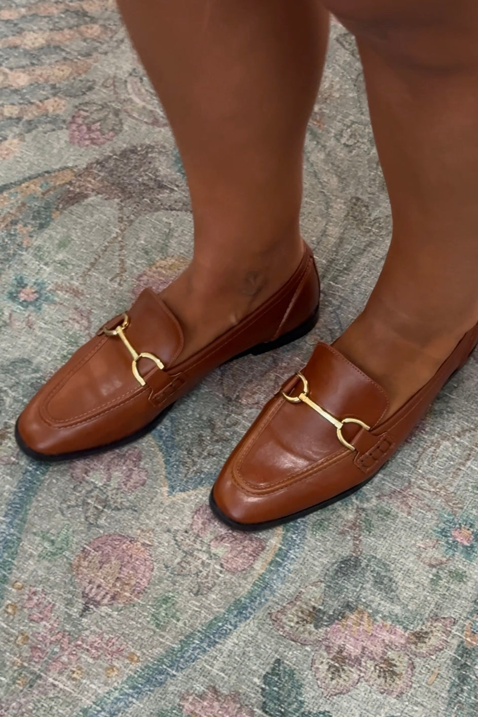 Marie camel moccasin