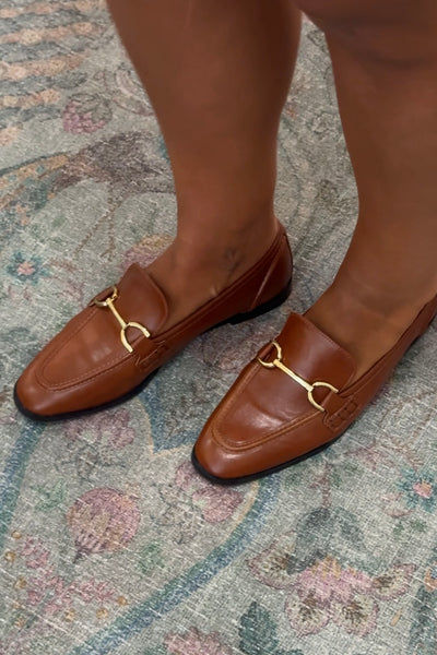 Marie camel moccasin
