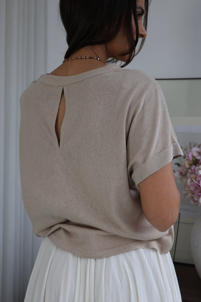 T-shirt camel Amélie