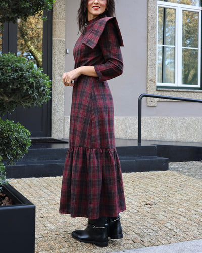 Vestido de chocolate Betina