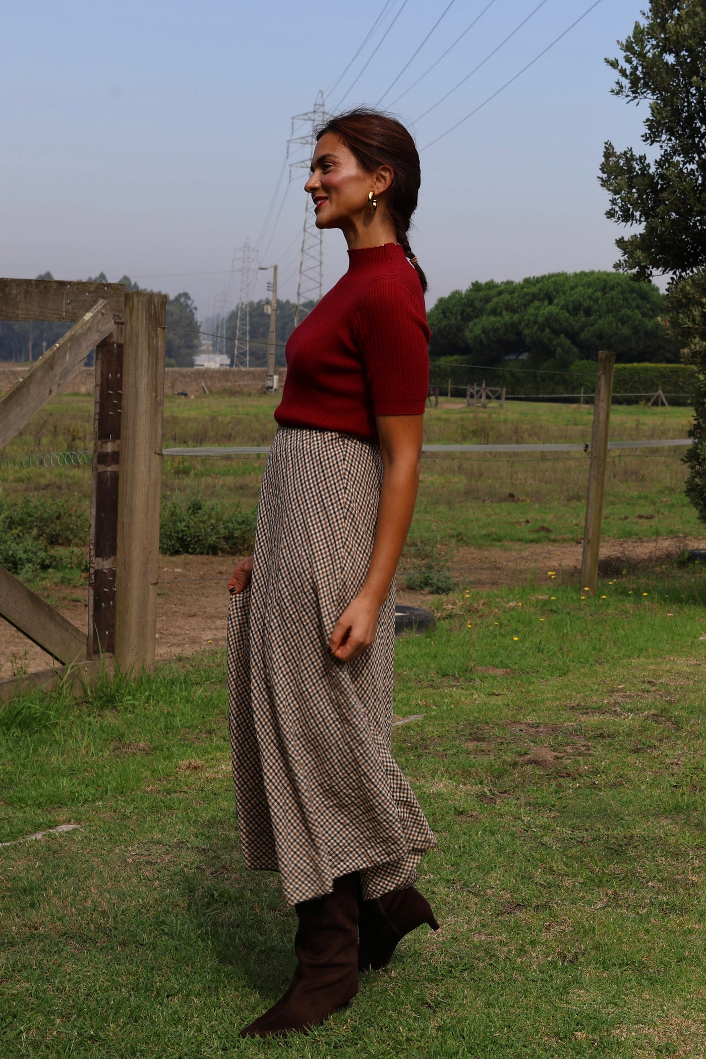 Camisola rouge Marie