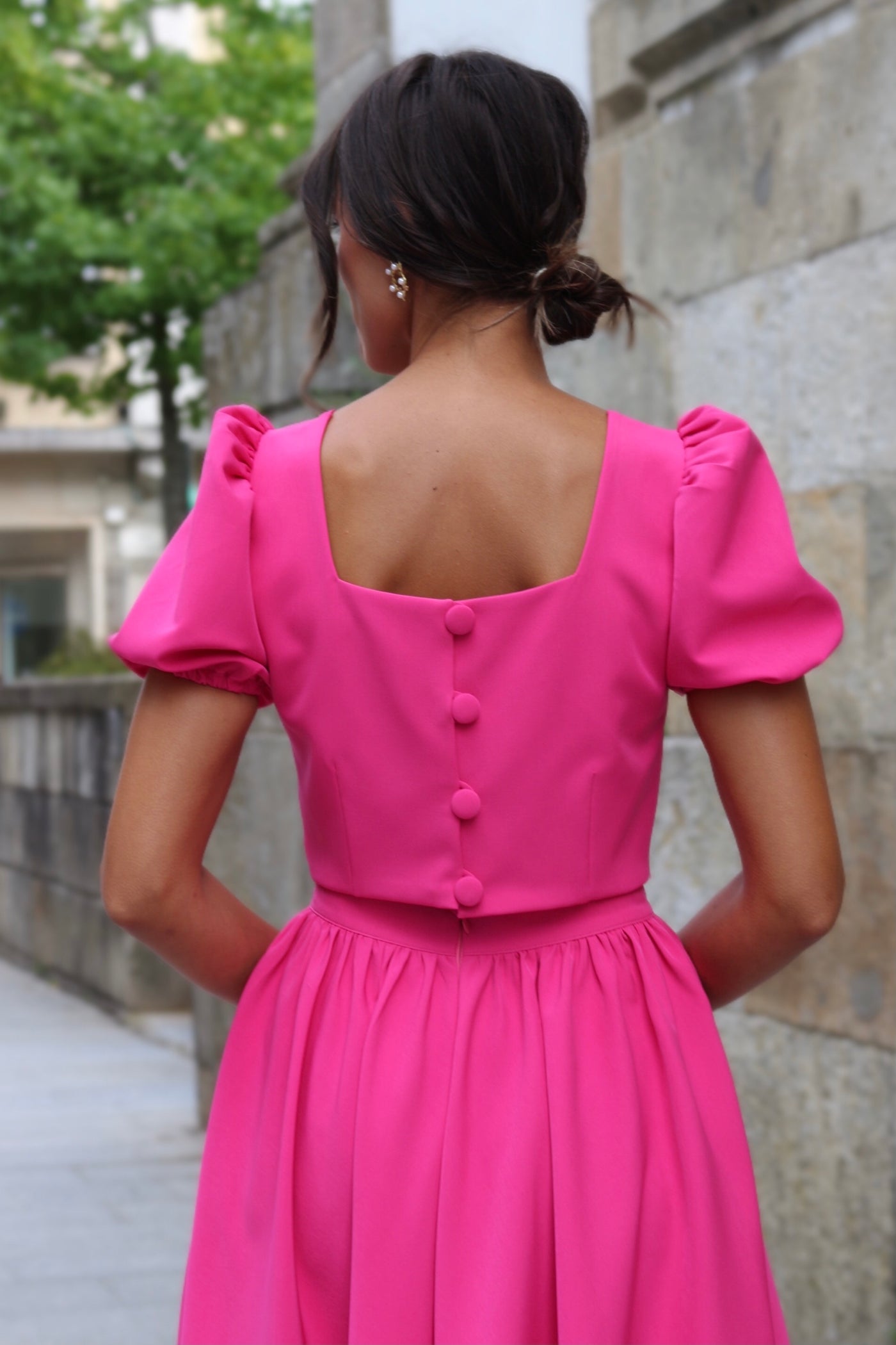 Conjunto francisca rosa fucsia