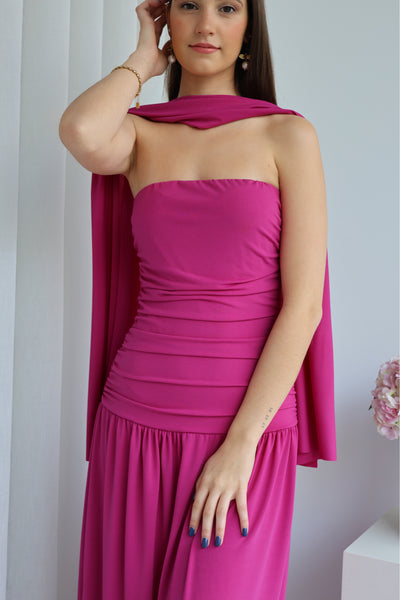 Vestido morado de Jessie