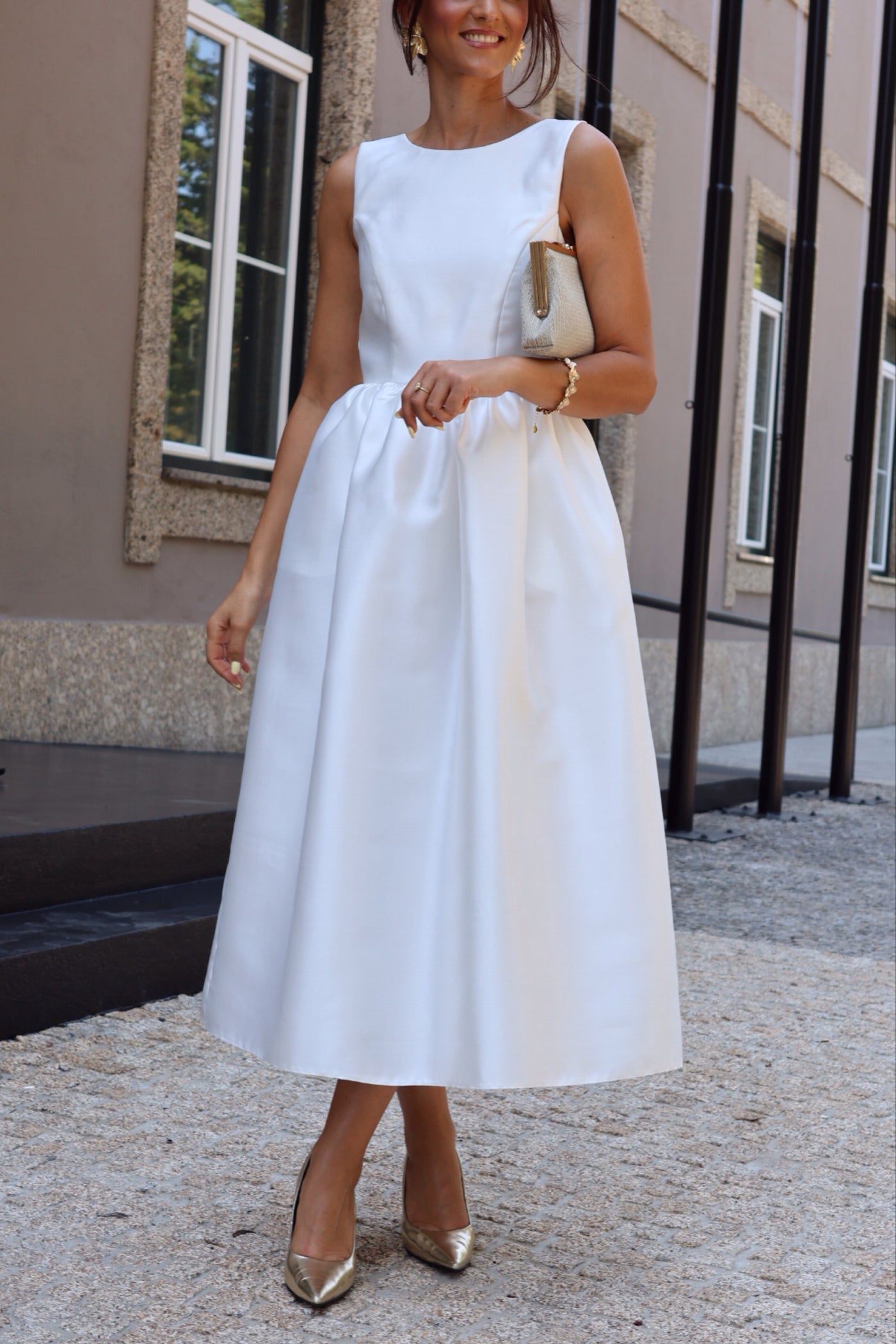 Vestido branco Carolina