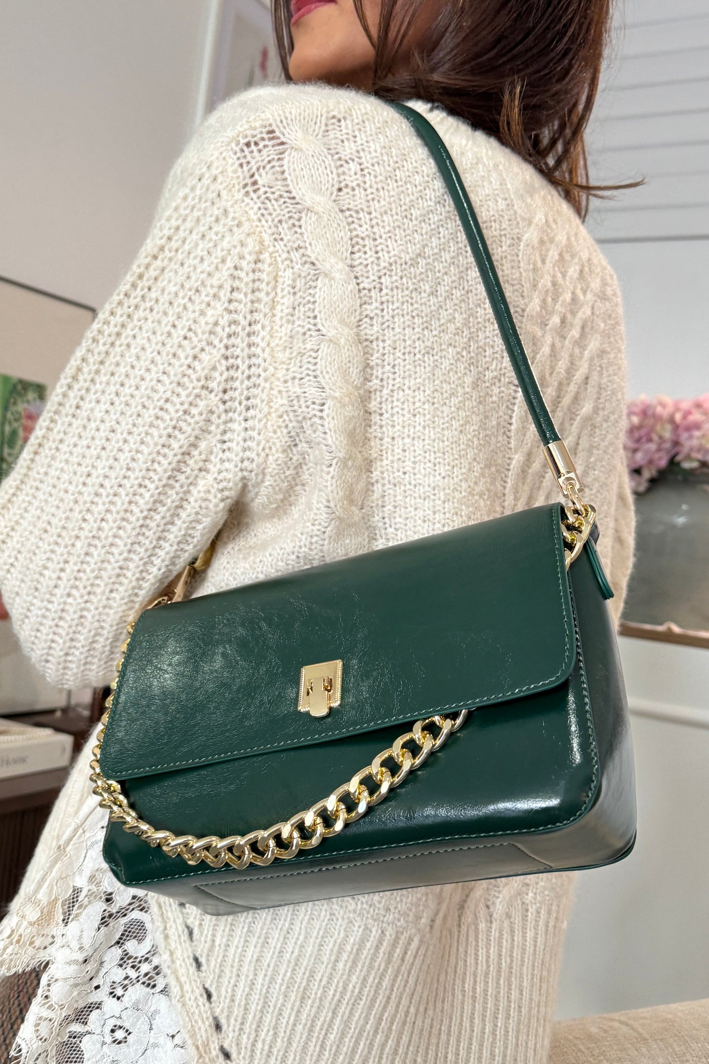 Bolsa verde Celinna