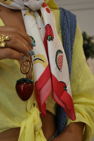 Strawberry Key Chain