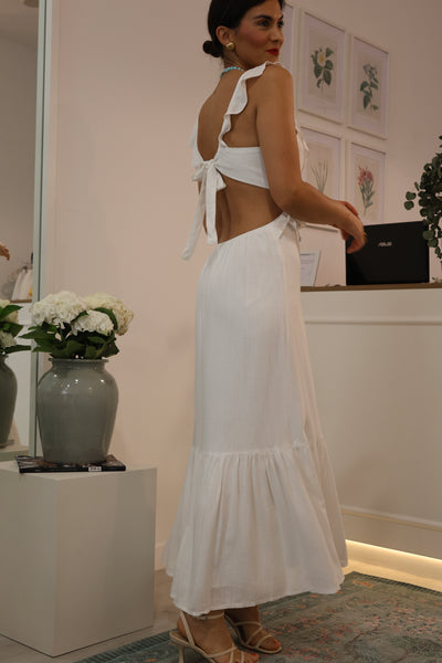 White Benedita dress