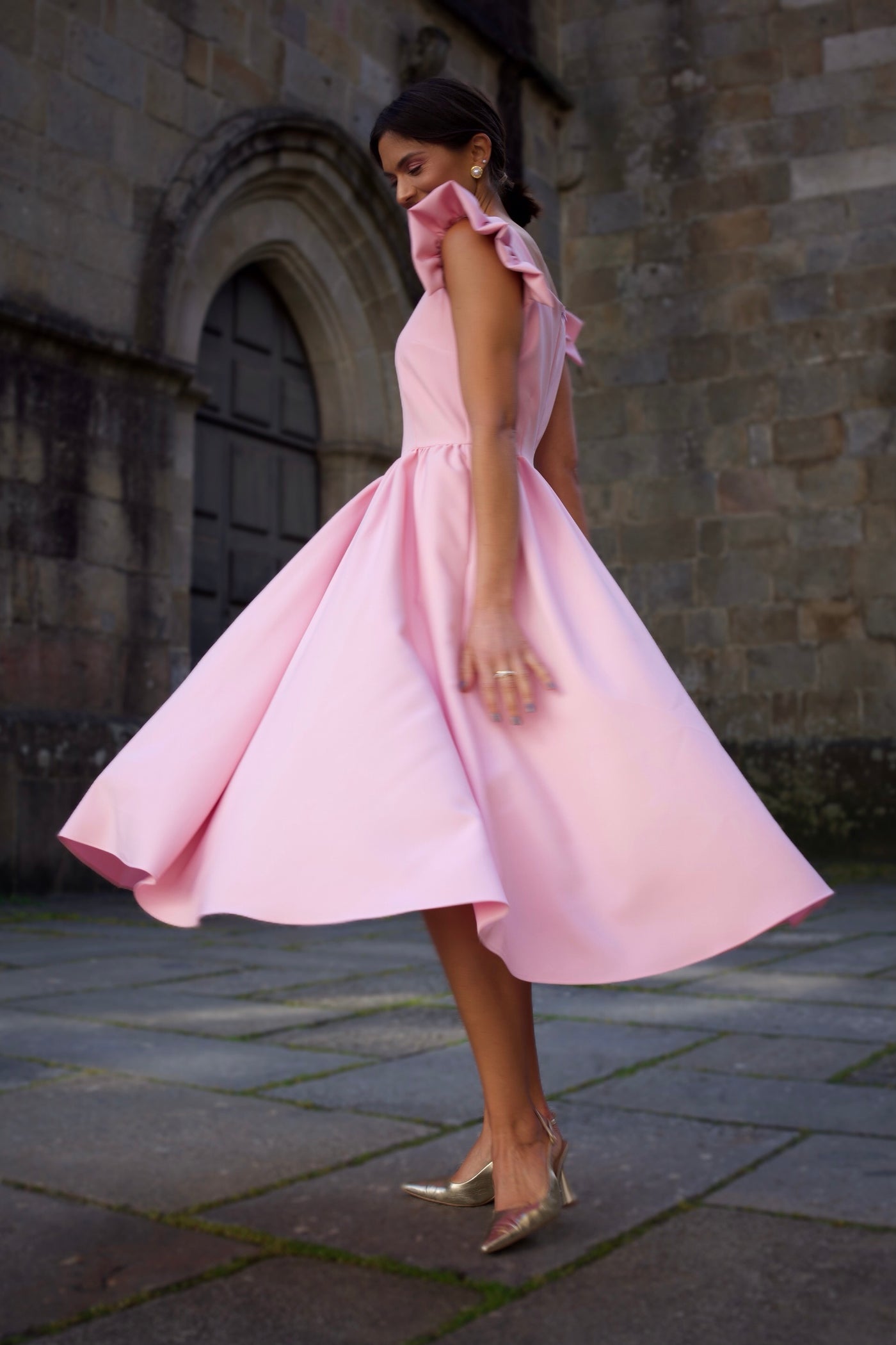 Vestido rosa sweet Alice