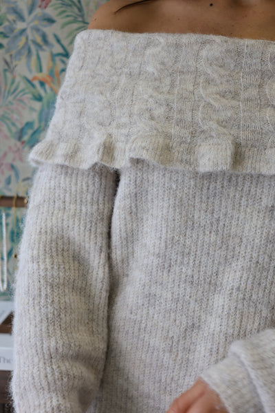 Camisola bege Beatriz