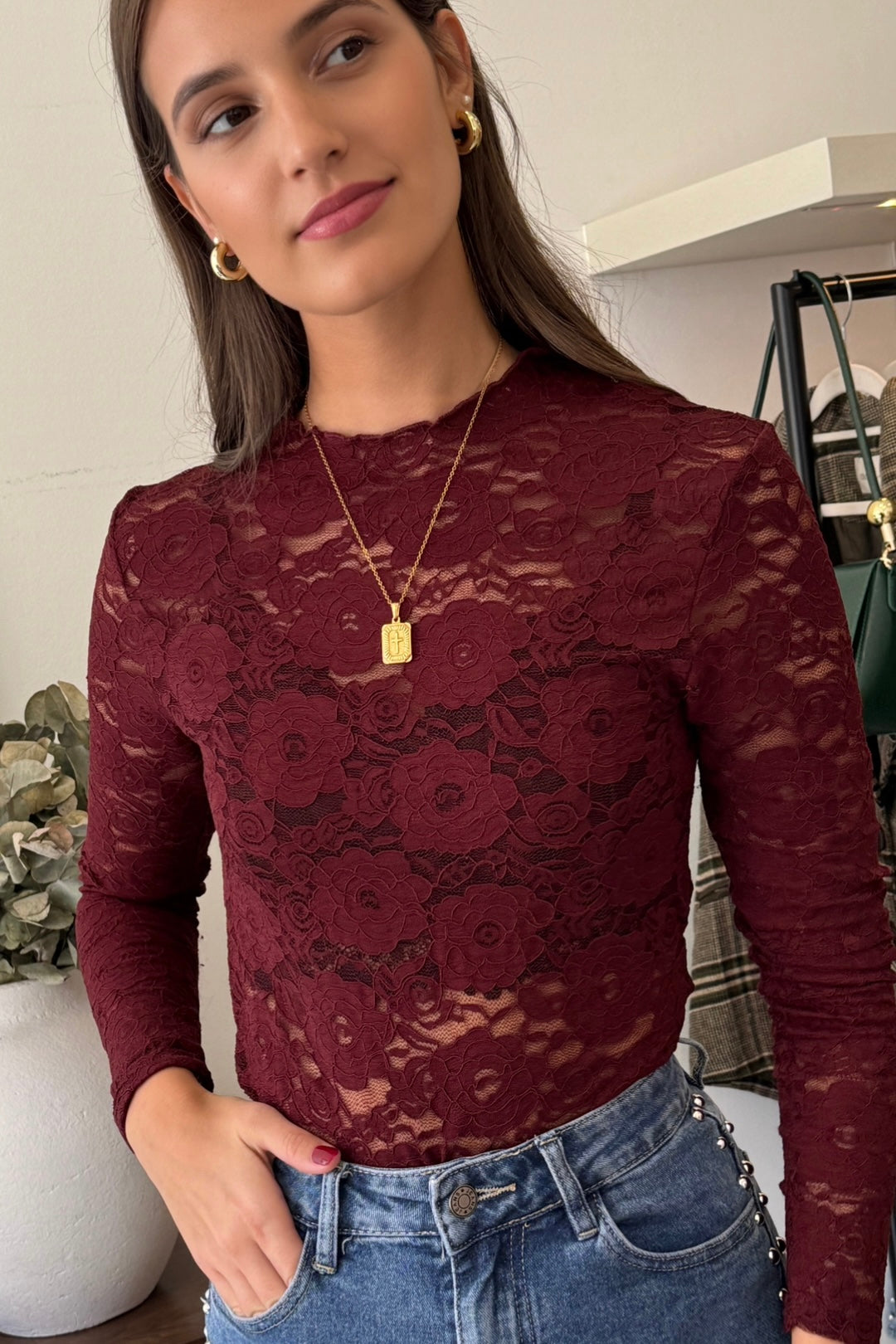 Body renda Julie