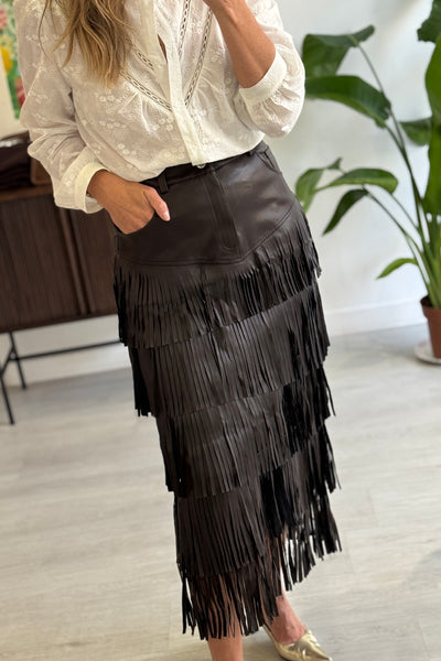 Brown skirt Alejandra