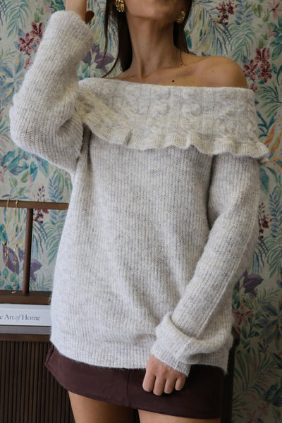 Camisola bege Beatriz