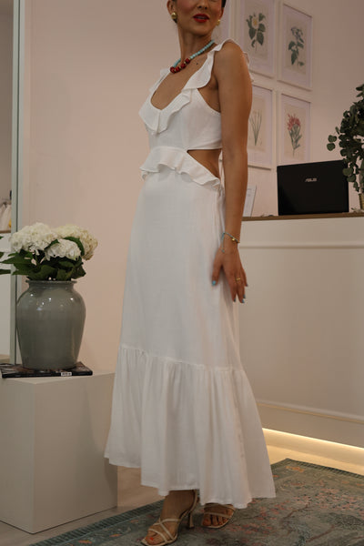 White Benedita dress