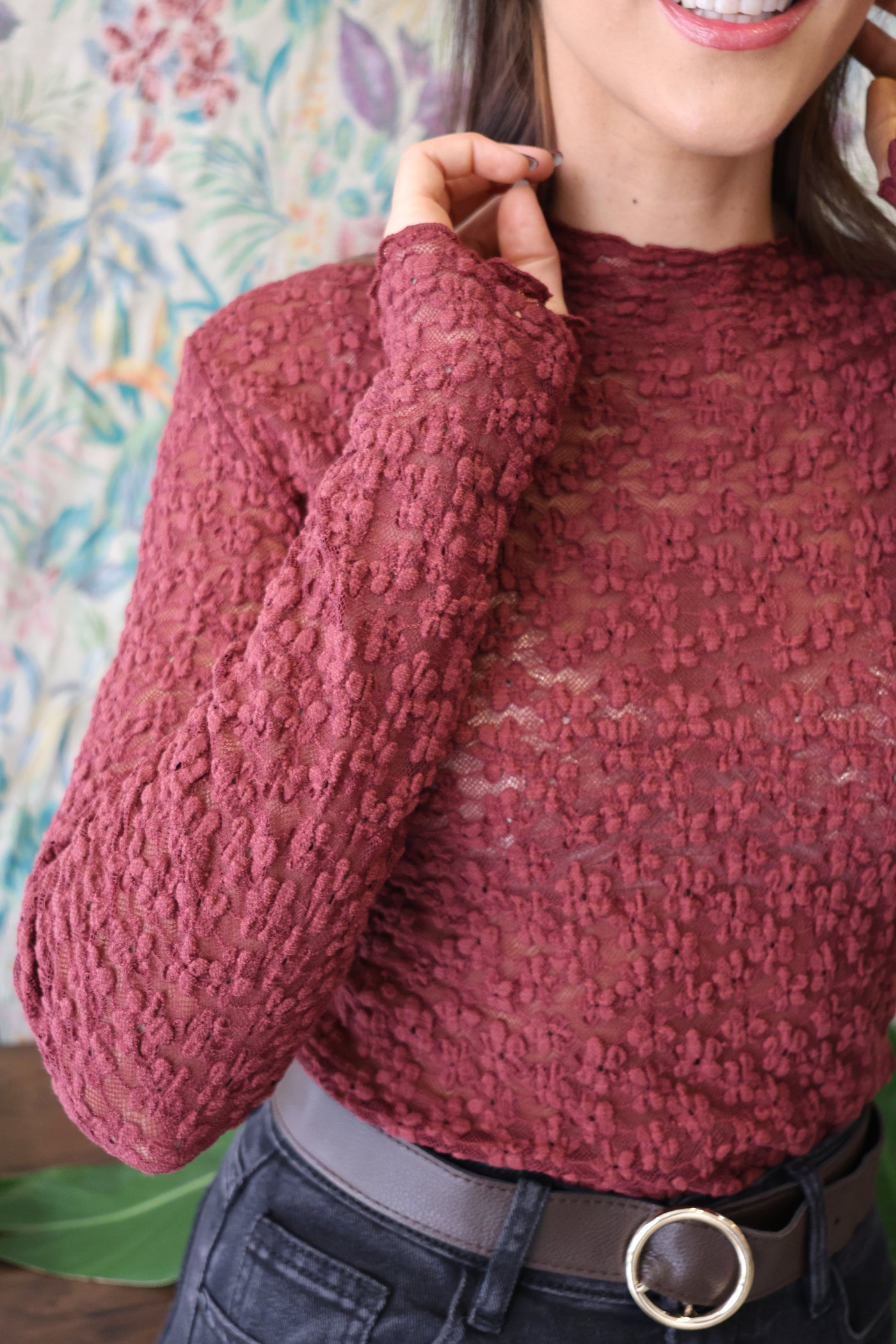 Camisola renda Lorena