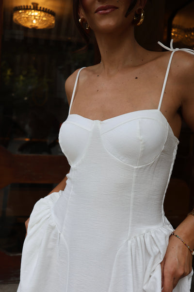 Vestido branco Letícia