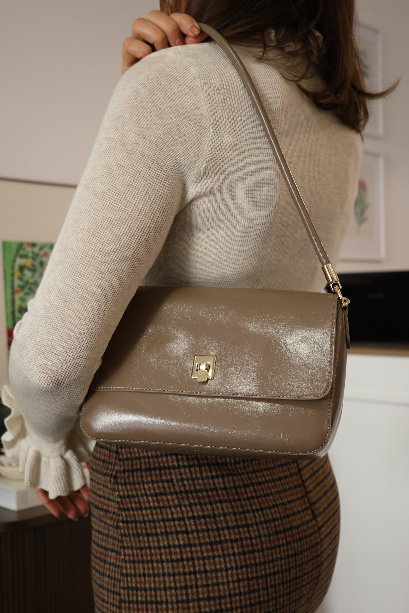 Bolsa taupe Celinna
