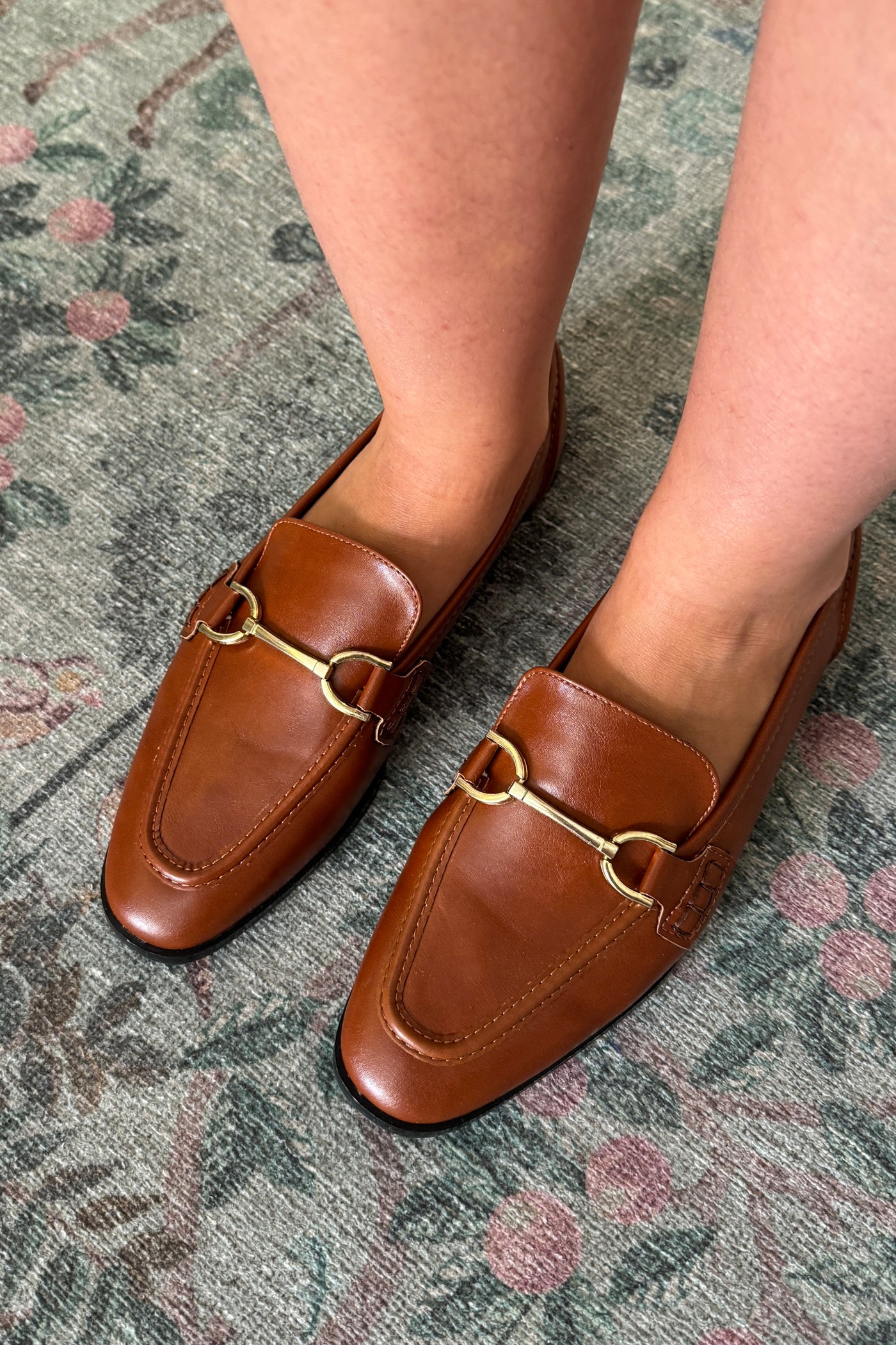Marie camel moccasin