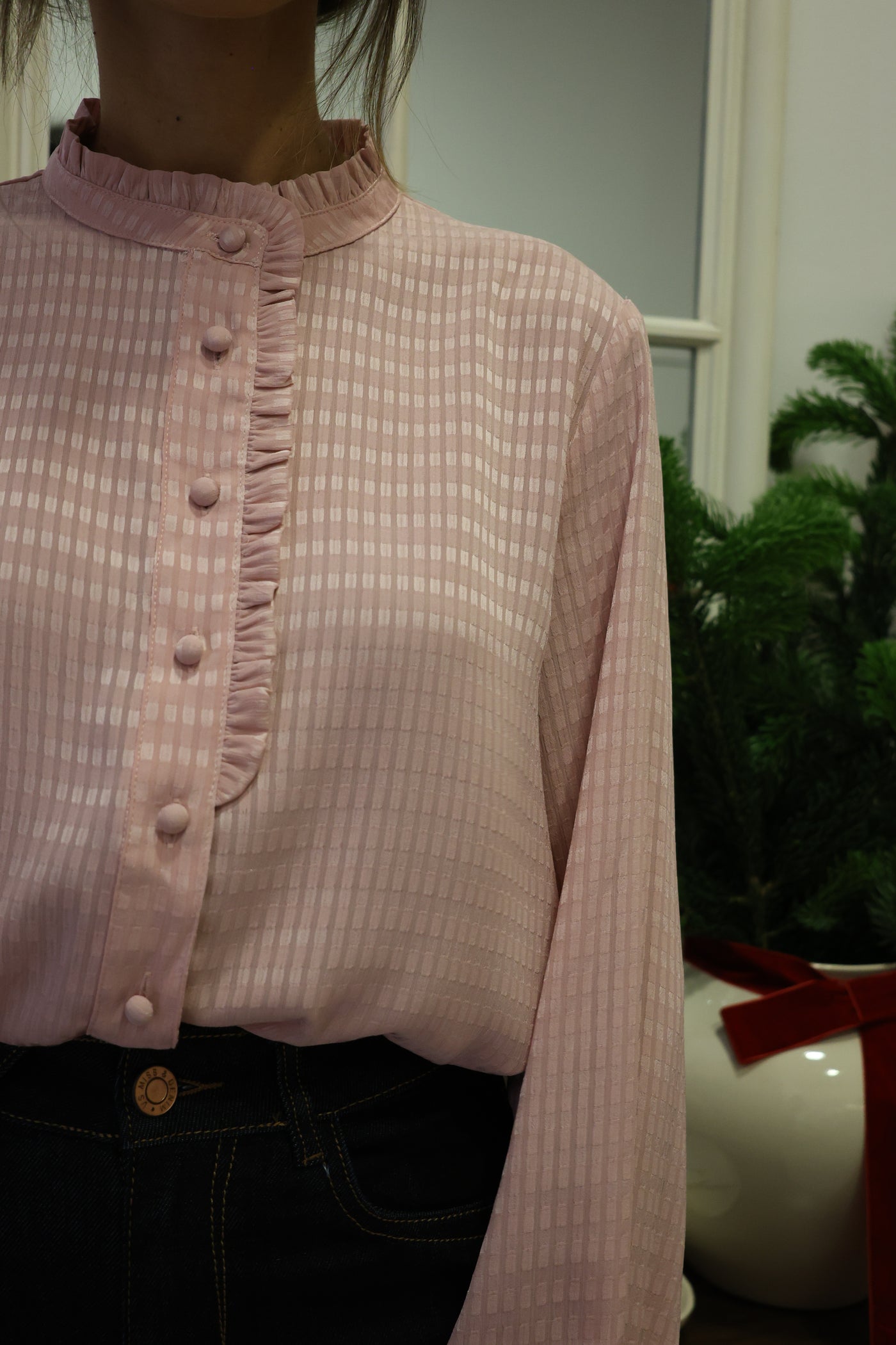 Isabell pink shirt