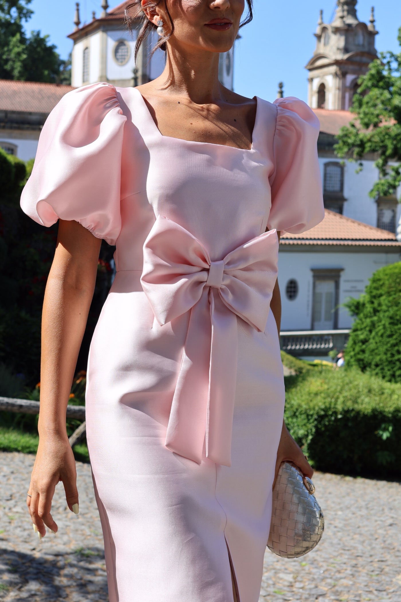 Vestido rosa Valentina