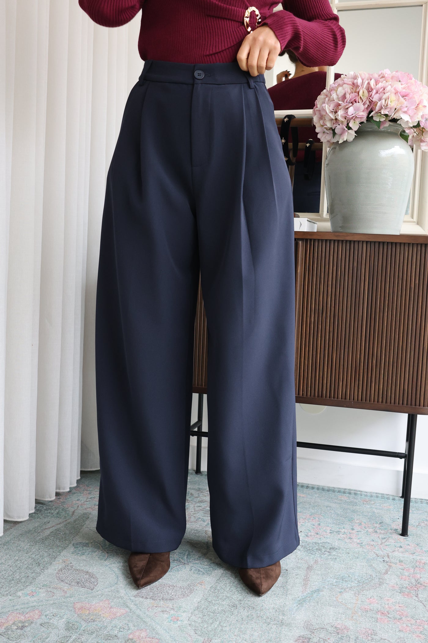 Calça azul Clarisse