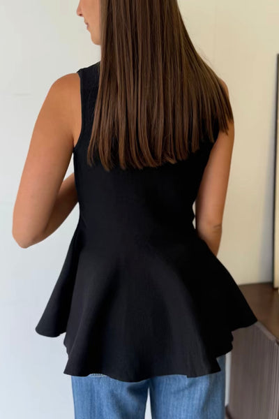 Lauren top negro