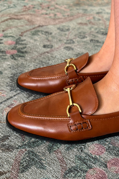 Marie camel moccasin