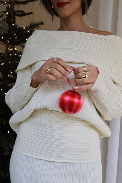 Conjunto de Navidad de perlas