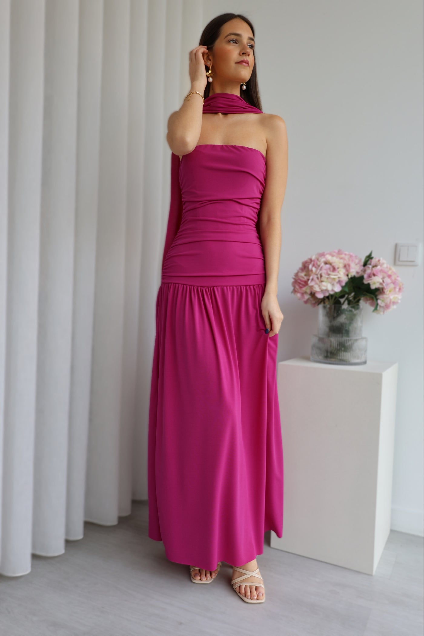 Vestido morado de Jessie