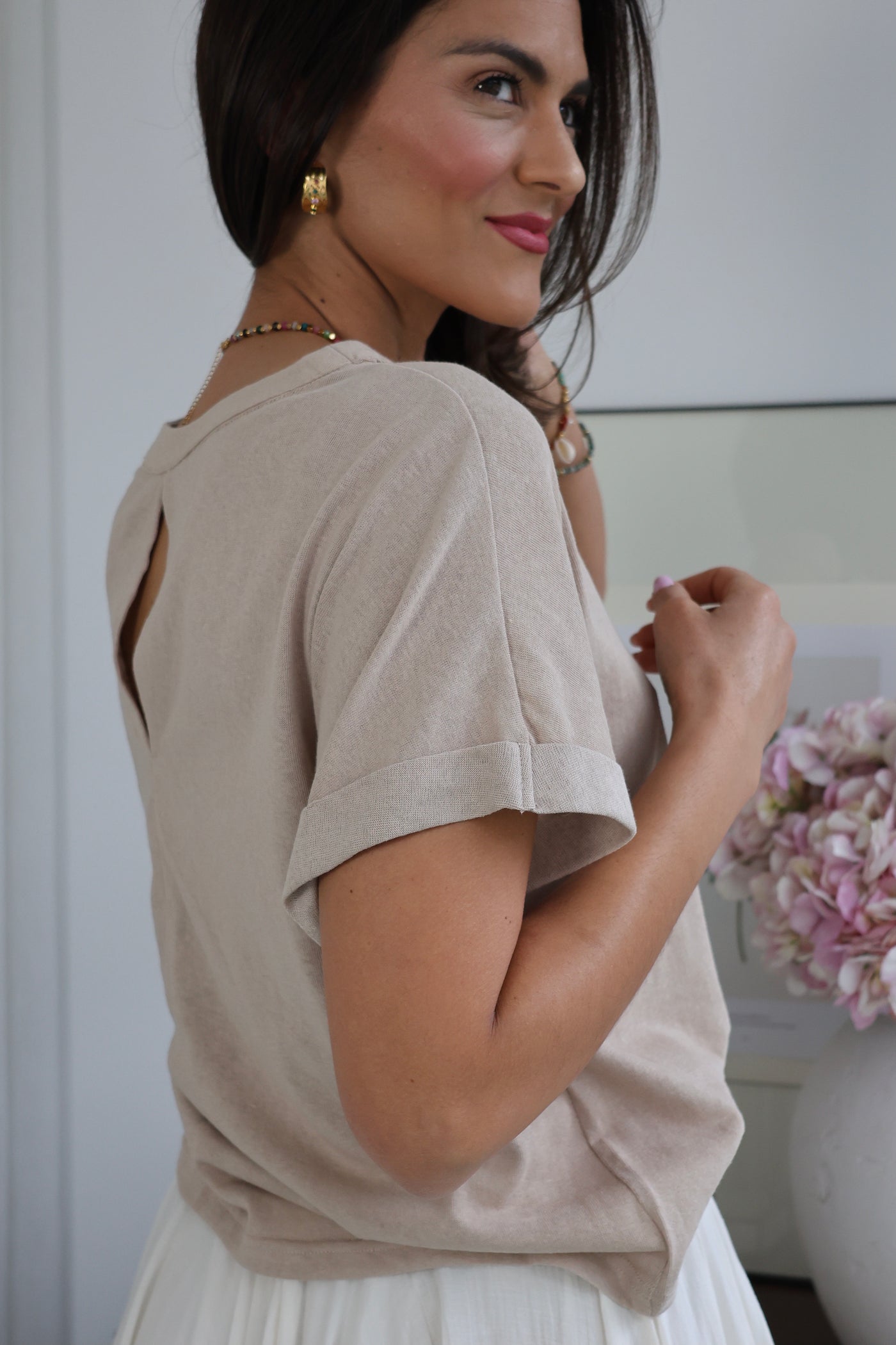 T-shirt camel Amélie