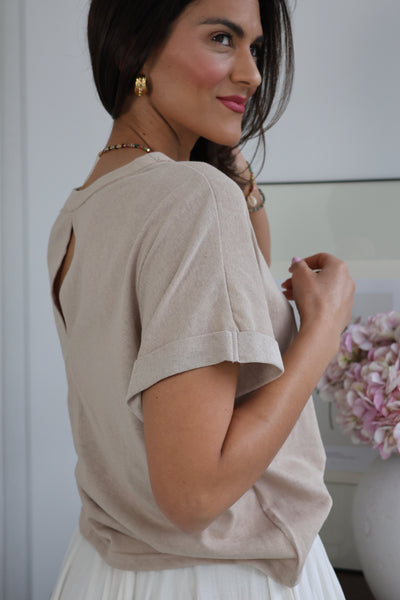 T-shirt camel Amélie