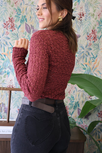 Camisola renda Lorena