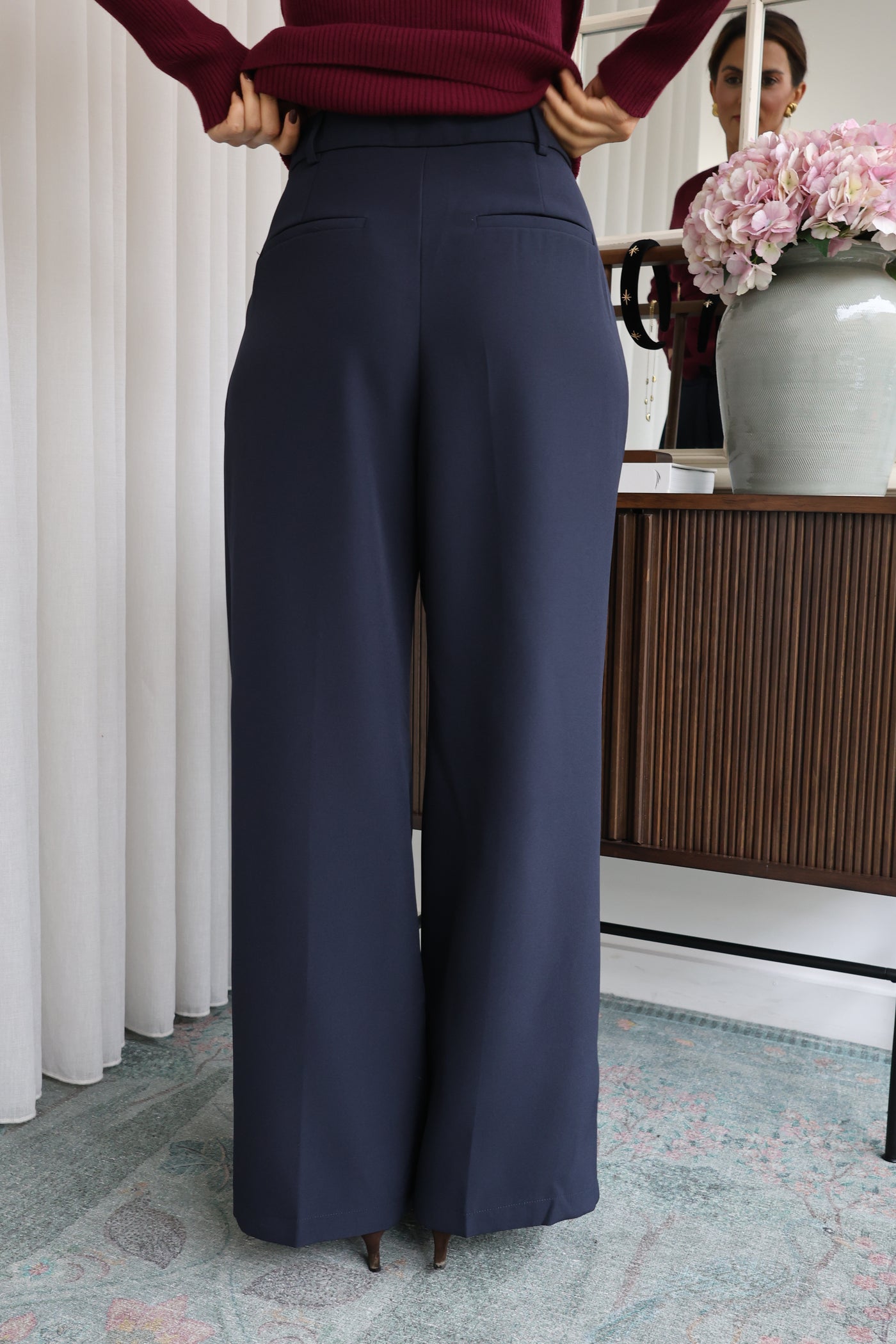 Calça azul Clarisse