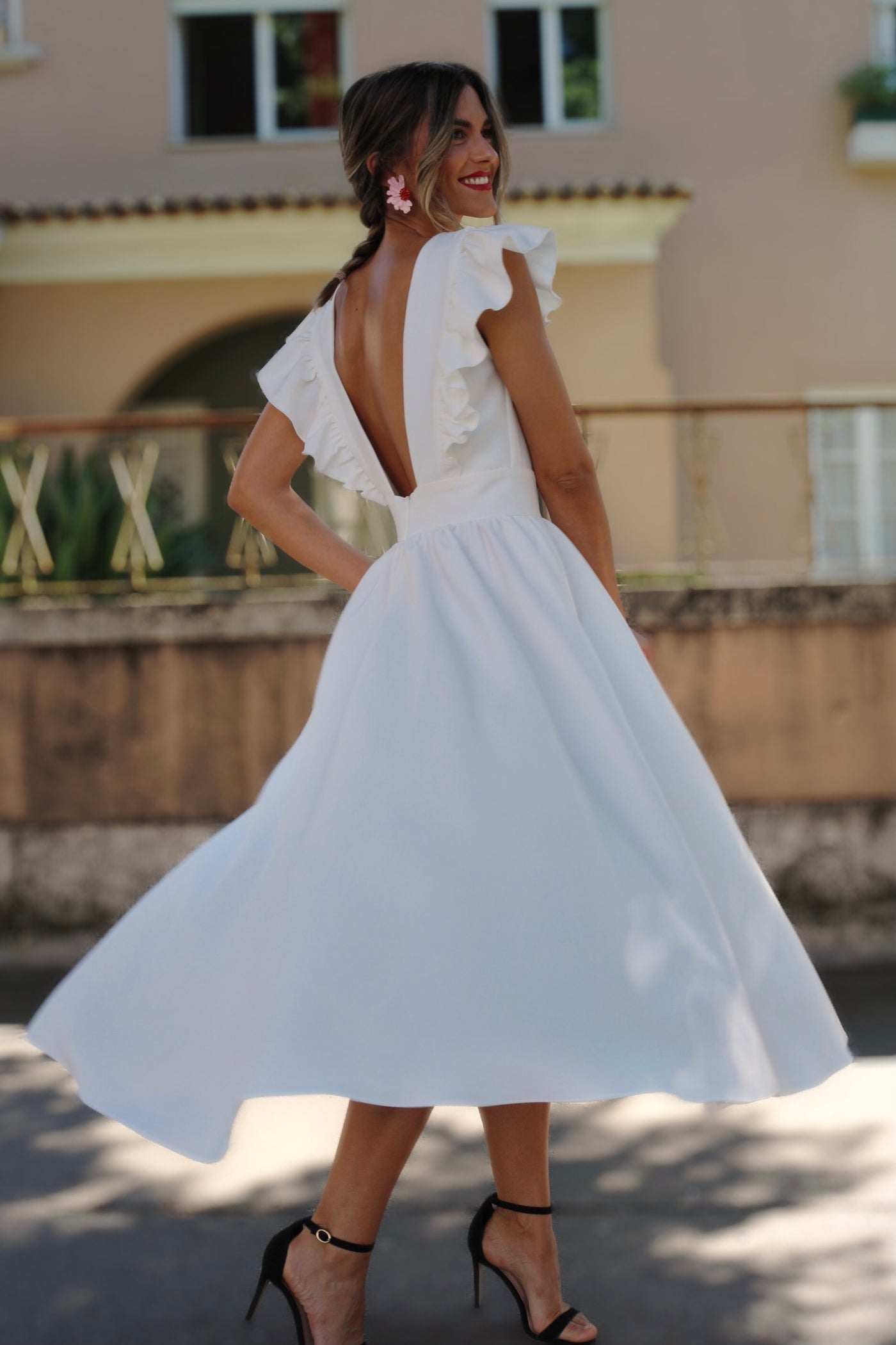 Constanza pearl dress